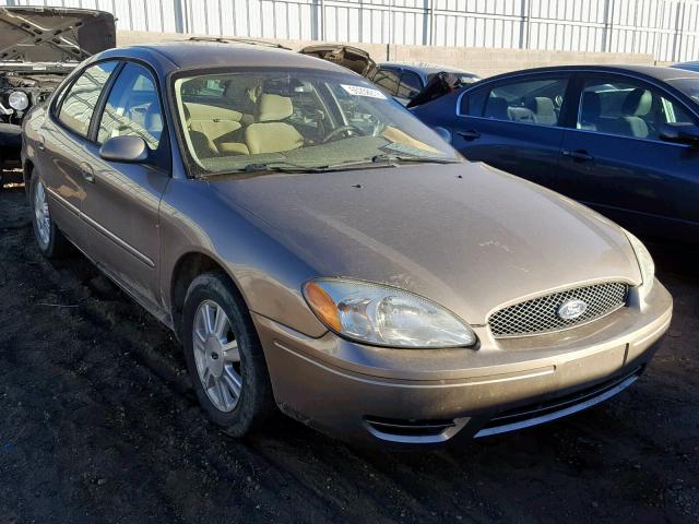 1FAFP56UX5A307079 - 2005 FORD TAURUS SEL GOLD photo 1