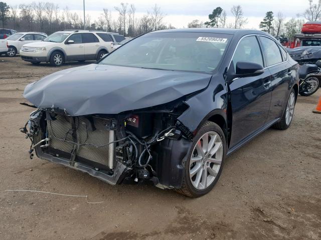 4T1BK1EB4FU137071 - 2015 TOYOTA AVALON XLE BLACK photo 2
