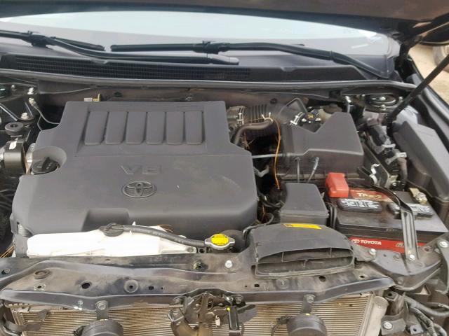 4T1BK1EB4FU137071 - 2015 TOYOTA AVALON XLE BLACK photo 7