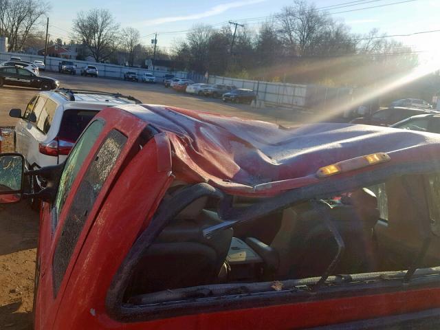 1FTWX31P57EB18030 - 2007 FORD F350 SRW S RED photo 9