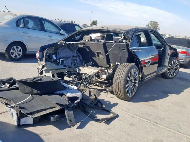 1LN6L9NC1H5627194 - 2017 LINCOLN CONTINENTA Czarny zdjęcie 4