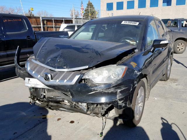 5J8TB18278A017503 - 2008 ACURA RDX BLACK photo 2