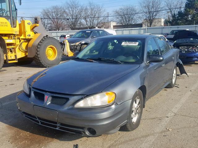 1G2NG52E44M504609 - 2004 PONTIAC GRAND AM S GRAY photo 2