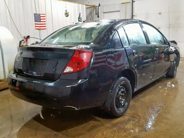 1G8AJ55F37Z112951 - 2007 SATURN ION LEVEL BLACK photo 4