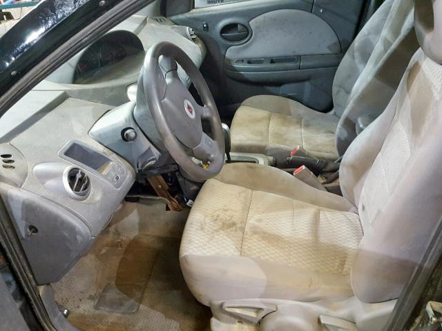 1G8AJ55F37Z112951 - 2007 SATURN ION LEVEL BLACK photo 5