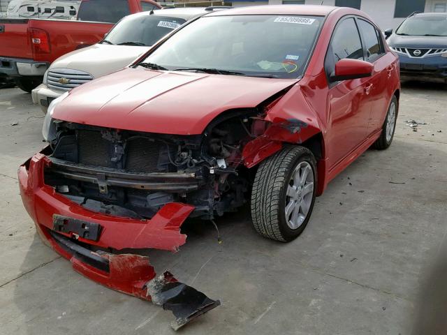 3N1AB6AP0CL640930 - 2012 NISSAN SENTRA 2.0 RED photo 2