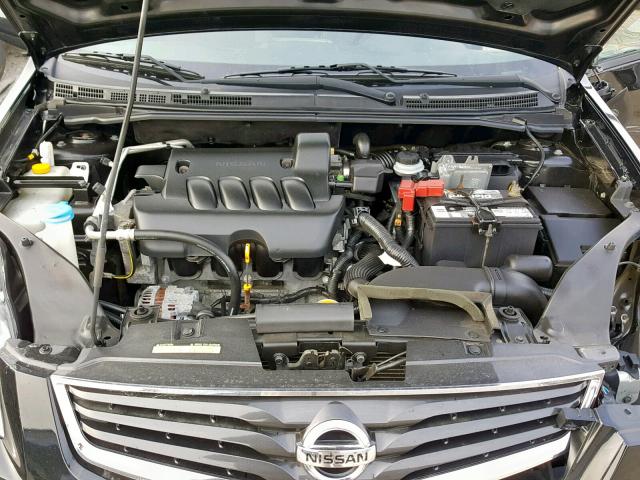 3N1AB6AP9CL728102 - 2012 NISSAN SENTRA 2.0 BLACK photo 7