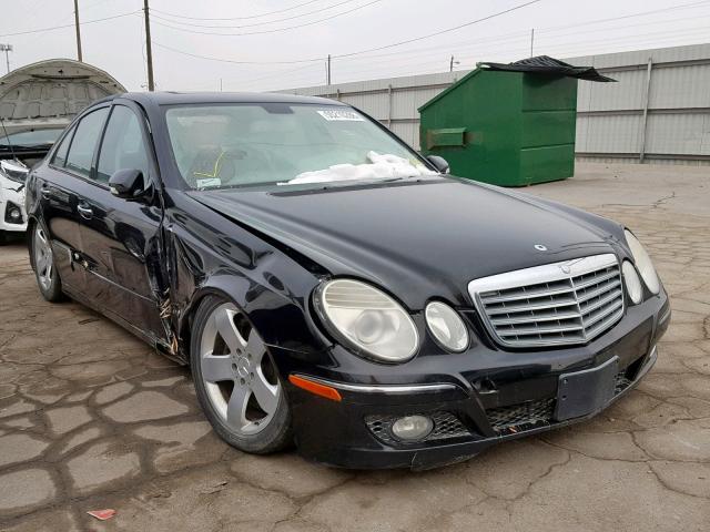 WDBUF90XX7B176486 - 2007 MERCEDES-BENZ E 550 4MAT BLACK photo 1