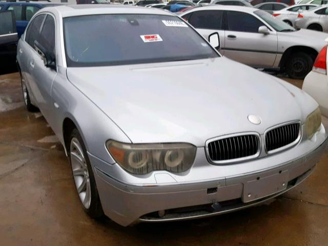 WBAGN63454DS50895 - 2004 BMW 745 LI SILVER photo 1