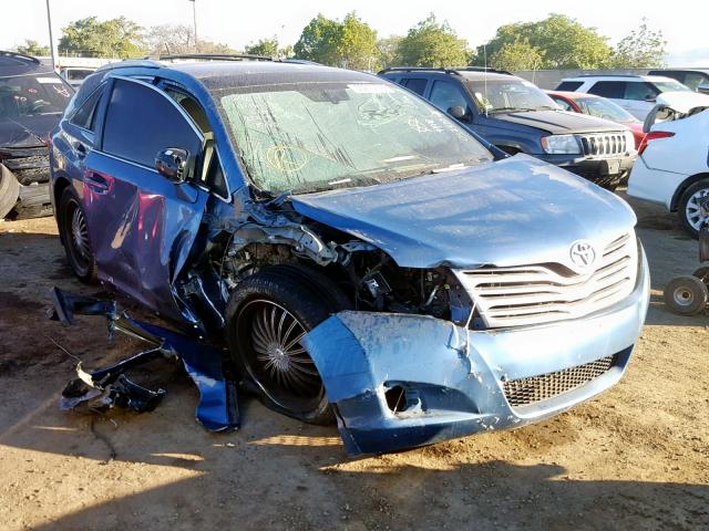 4T3ZE11A99U012677 - 2009 TOYOTA VENZA BASE BLUE photo 1