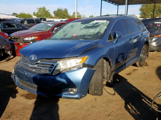 4T3ZE11A99U012677 - 2009 TOYOTA VENZA BASE BLUE photo 2