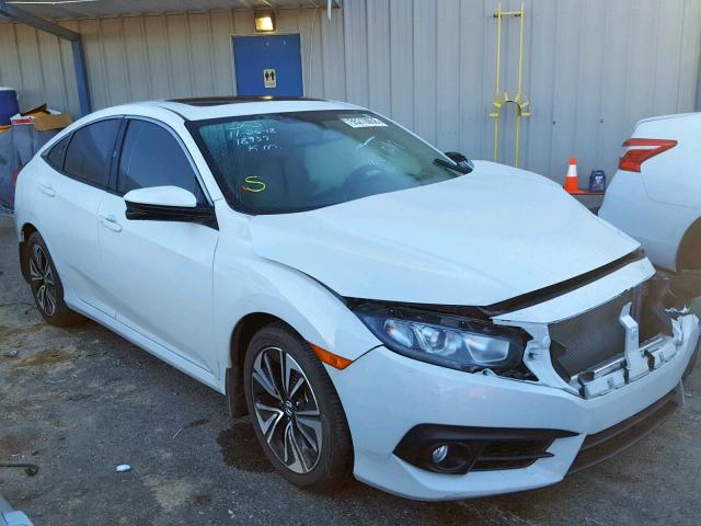 19XFC1F74HE032738 - 2017 HONDA CIVIC EXL WHITE photo 1