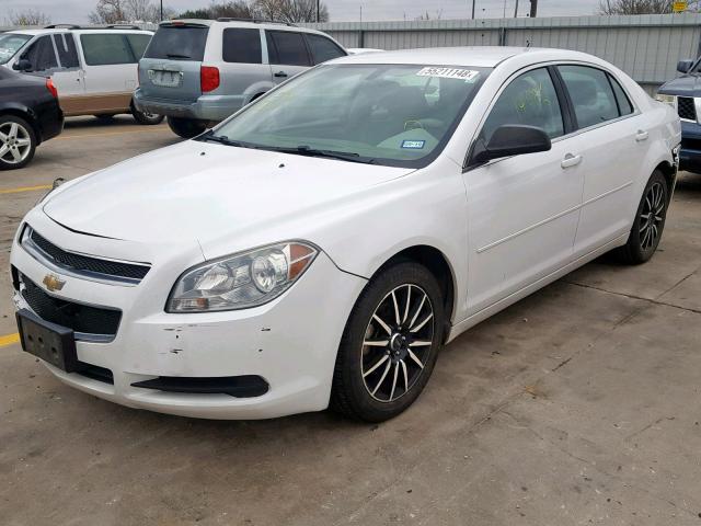 1G1ZB5EB6AF301372 - 2010 CHEVROLET MALIBU LS 白色 照片 2