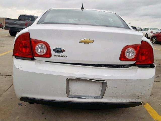 1G1ZB5EB6AF301372 - 2010 CHEVROLET MALIBU LS 白色 照片 9