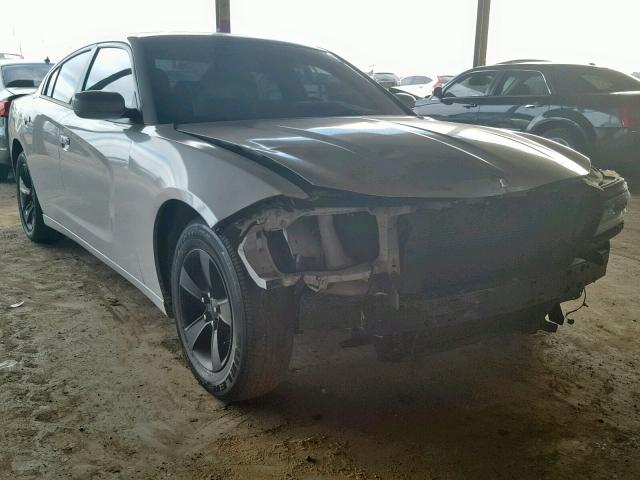 2C3CDXHG5FH870394 - 2015 DODGE CHARGER SX WHITE photo 1