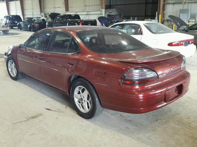 1G2WK52J13F147604 - 2003 PONTIAC GRAND PRIX RED photo 3