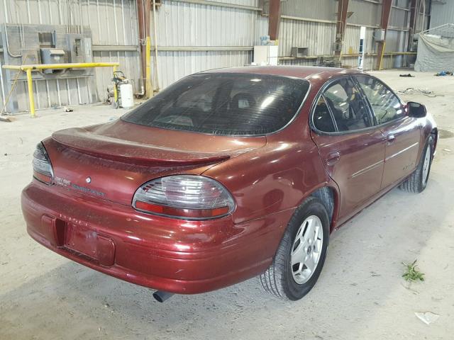 1G2WK52J13F147604 - 2003 PONTIAC GRAND PRIX RED photo 4