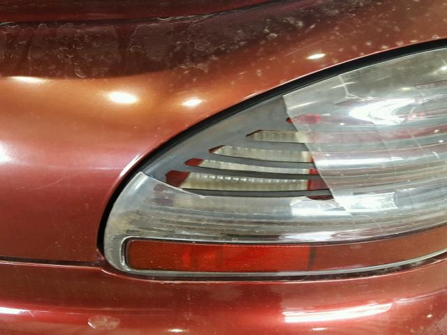 1G2WK52J13F147604 - 2003 PONTIAC GRAND PRIX RED photo 9