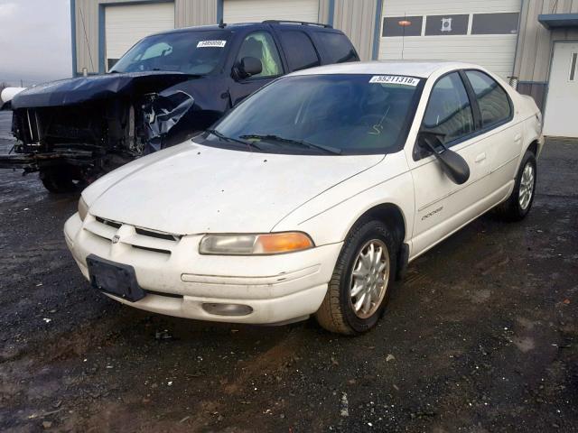 1B3EJ56H0YN231204 - 2000 DODGE STRATUS ES WHITE photo 2