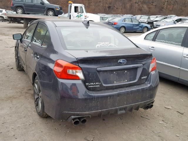 JF1VA1F63H9829128 - 2017 SUBARU WRX PREMIU GRAY photo 3