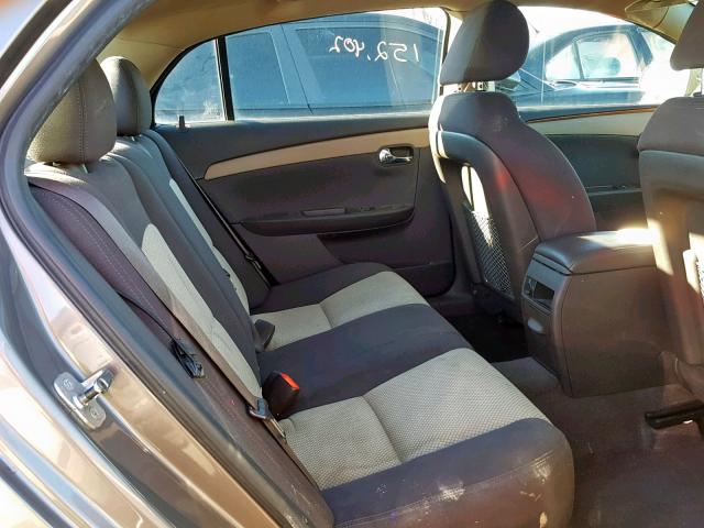 1G1ZC5E11BF258419 - 2011 CHEVROLET MALIBU 1LT BROWN photo 6
