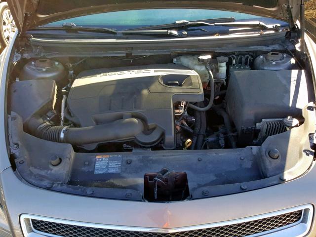 1G1ZC5E11BF258419 - 2011 CHEVROLET MALIBU 1LT BROWN photo 7