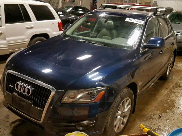 WA1KK78R69A018745 - 2009 AUDI Q5 3.2 BLUE photo 2