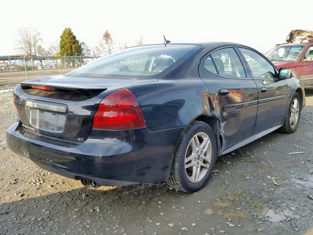 2G2WR584061212743 - 2006 PONTIAC GRAND PRIX შავი ფოტო 4