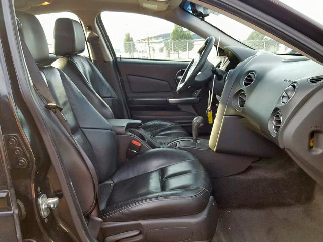 2G2WR584061212743 - 2006 PONTIAC GRAND PRIX შავი ფოტო 5