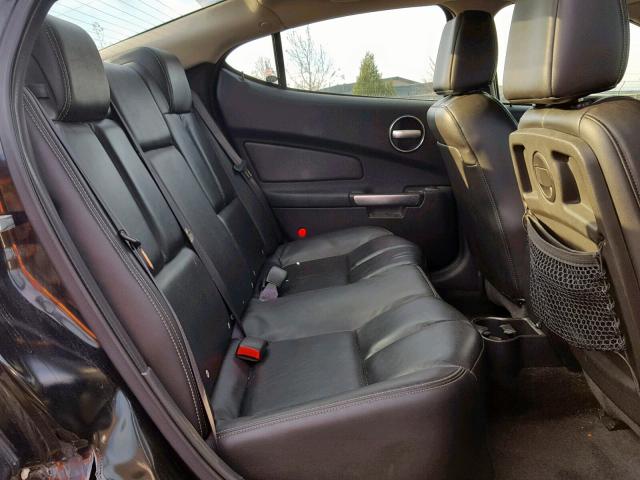 2G2WR584061212743 - 2006 PONTIAC GRAND PRIX შავი ფოტო 6