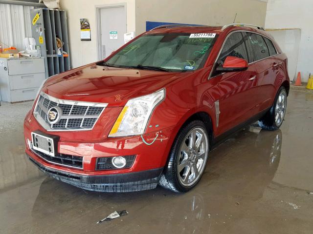 3GYFNCEY7AS512483 - 2010 CADILLAC SRX PREMIU MAROON photo 2