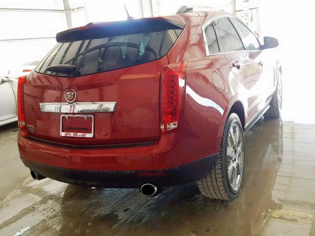 3GYFNCEY7AS512483 - 2010 CADILLAC SRX PREMIU MAROON photo 4