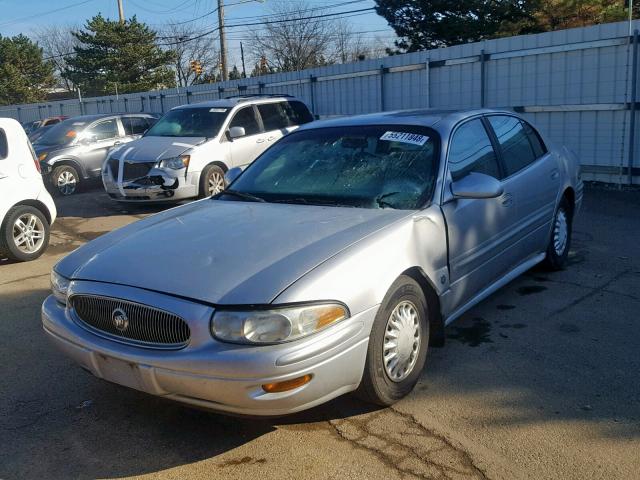 1G4HP54K124235120 - 2002 BUICK LESABRE CU SILVER photo 2