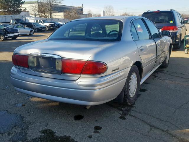 1G4HP54K124235120 - 2002 BUICK LESABRE CU SILVER photo 4