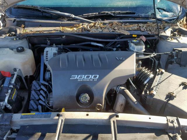 1G4HP54K124235120 - 2002 BUICK LESABRE CU SILVER photo 7