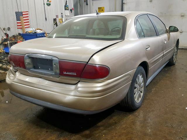 1G4HR54K25U189876 - 2005 BUICK LESABRE LI GOLD photo 4