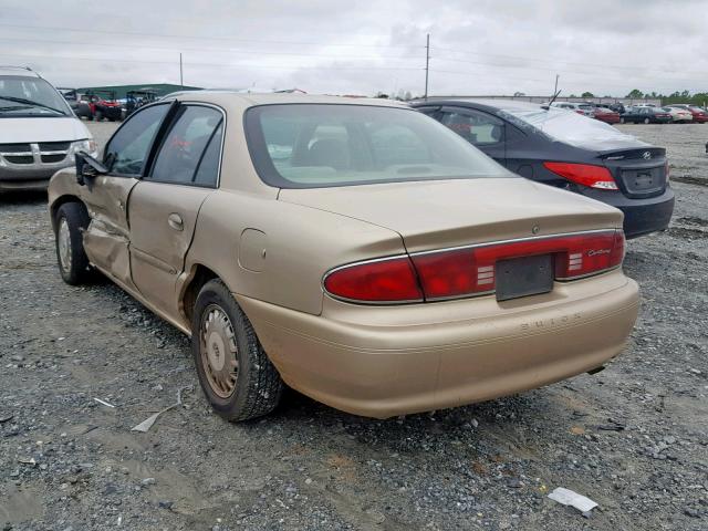 2G4WS52J641261291 - 2004 BUICK CENTURY CU GOLD photo 3