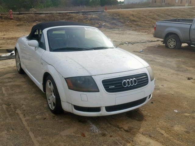 TRUUT28N621018929 - 2002 AUDI TT QUATTRO WHITE photo 1