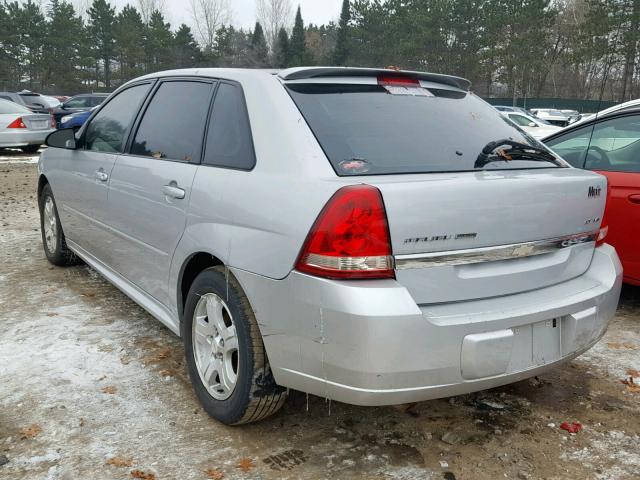 1G1ZU64825F157072 - 2005 CHEVROLET MALIBU MAX ვერცხლისფერი ფოტო 3