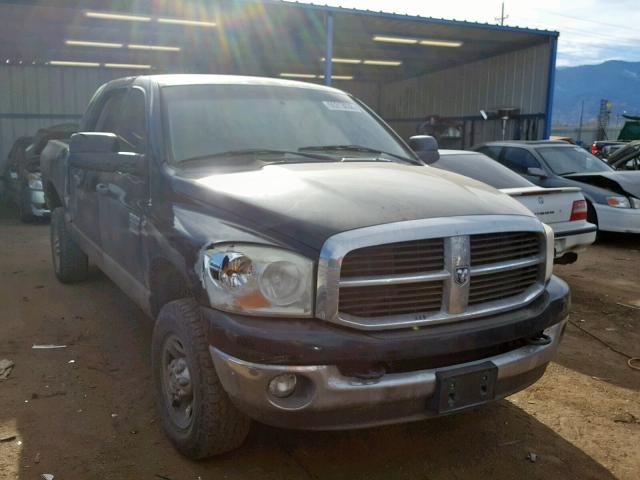 3D7KS29AX7G831849 - 2007 DODGE RAM 2500 BLACK photo 1