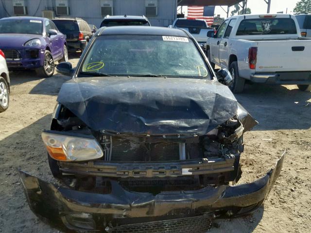 KNAFE122985500928 - 2008 KIA SPECTRA EX BLACK photo 9