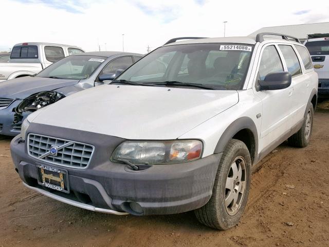 YV1SZ59H941146637 - 2004 VOLVO XC70 WHITE photo 2