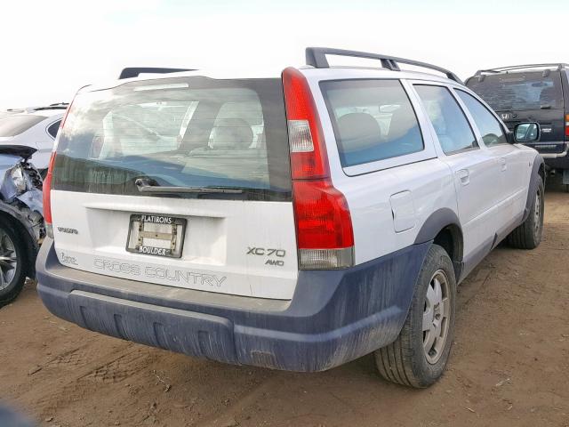 YV1SZ59H941146637 - 2004 VOLVO XC70 WHITE photo 4