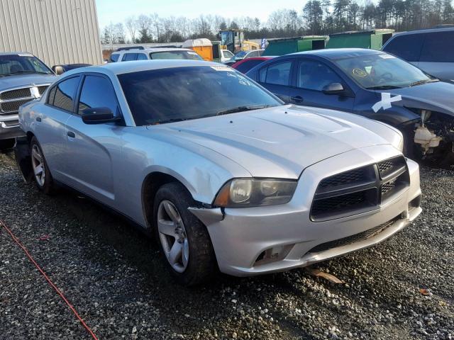 2B3CL1CT7BH574482 - 2011 DODGE CHARGER PO SILVER photo 1