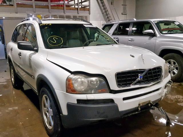 YV1CZ592851165035 - 2005 VOLVO XC90 WHITE photo 1