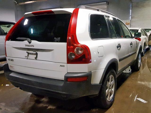 YV1CZ592851165035 - 2005 VOLVO XC90 WHITE photo 4