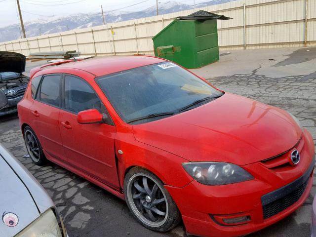 JM1BK34L471725596 - 2007 MAZDA SPEED 3 RED photo 1