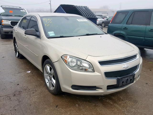 1G1ZA5EU8BF135698 - 2011 CHEVROLET MALIBU LS 金色 照片 1