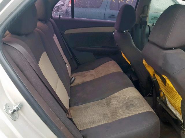 1G1ZA5EU8BF135698 - 2011 CHEVROLET MALIBU LS 金色 照片 6