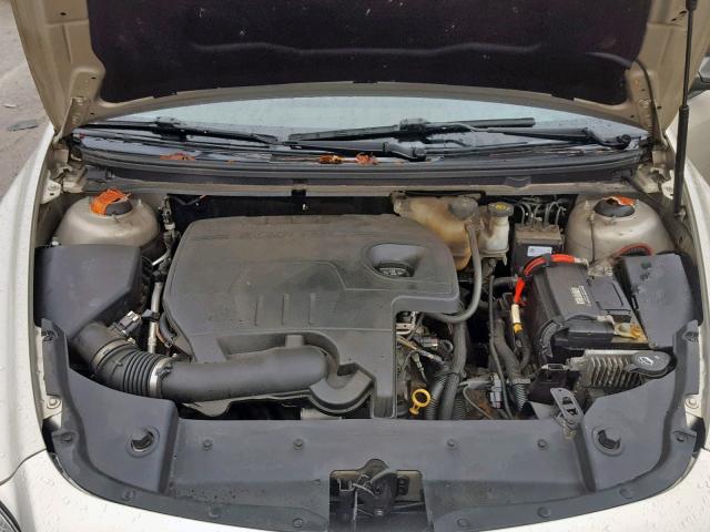 1G1ZA5EU8BF135698 - 2011 CHEVROLET MALIBU LS 金色 照片 7